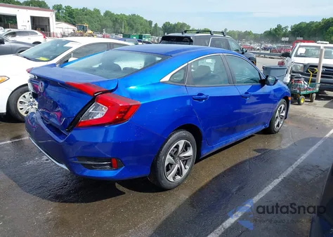 2019 Honda Civic Lx z USA, uszkodzony, nr VIN 19XFC2F61KE023483